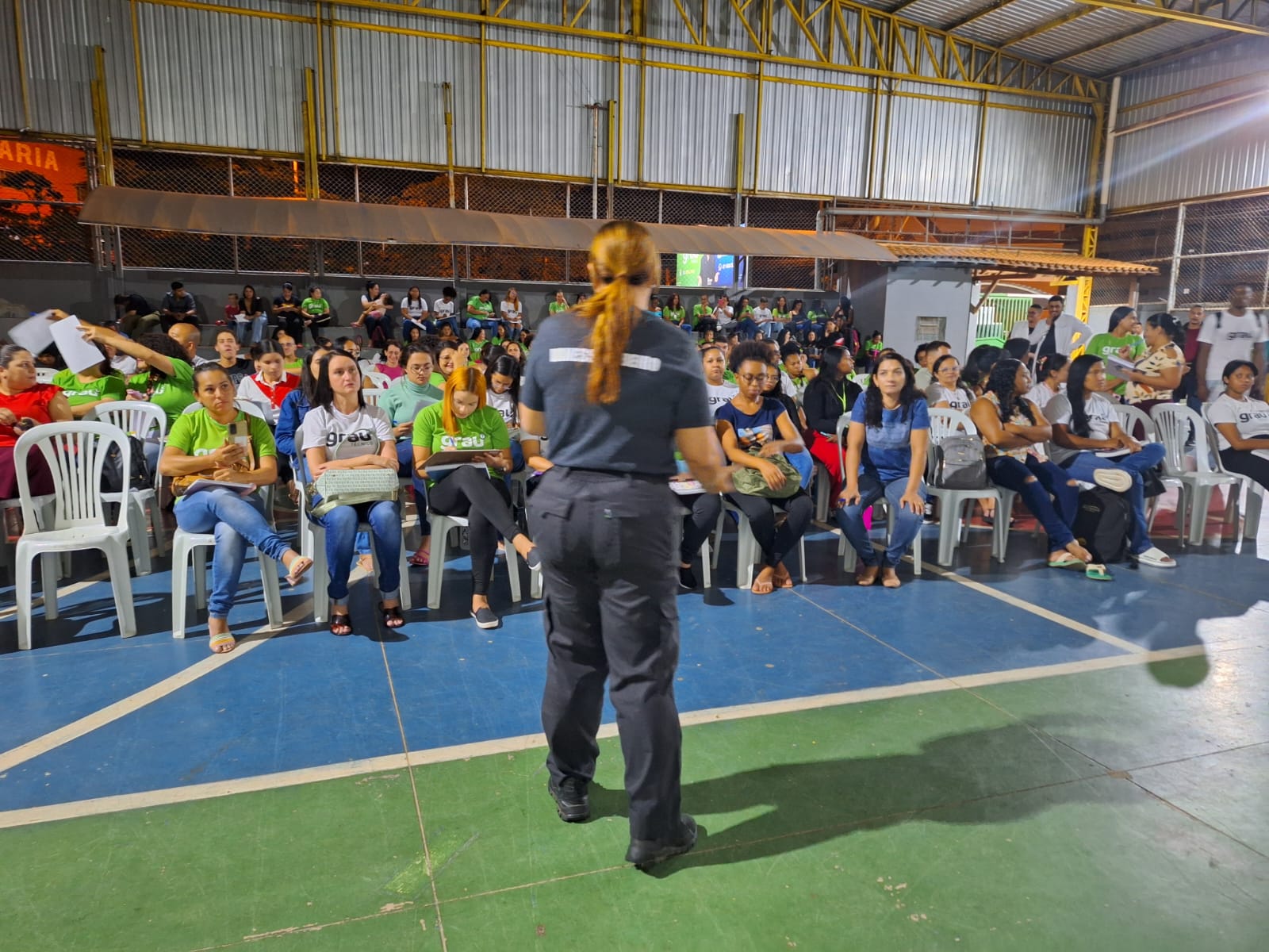 Ação comunitária defesa mulheres